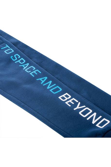 Pantalon de jogging coton royce Bleu sarcelle foncé 3 - vertbaudet enfant 