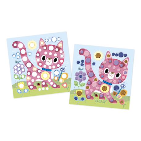 Gommettes rondes petits amis 3 ans MULTICOLORE 2 - vertbaudet enfant 
