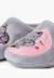 Chaussons type sabot chat et lune Gris 6 - vertbaudet enfant 
