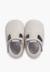 Salomés en cuir avec fermeture scratch Beige+Blanc+Bleu marine+Couleur cuir+Gris 5 - vertbaudet enfant 