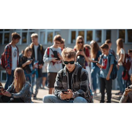 Lunettes de soleil avec micro enceintes bluetooth Noir 4 - vertbaudet enfant 