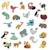 Gommettes animaux exotiques x100 MULTICOLORE 3 - vertbaudet enfant 