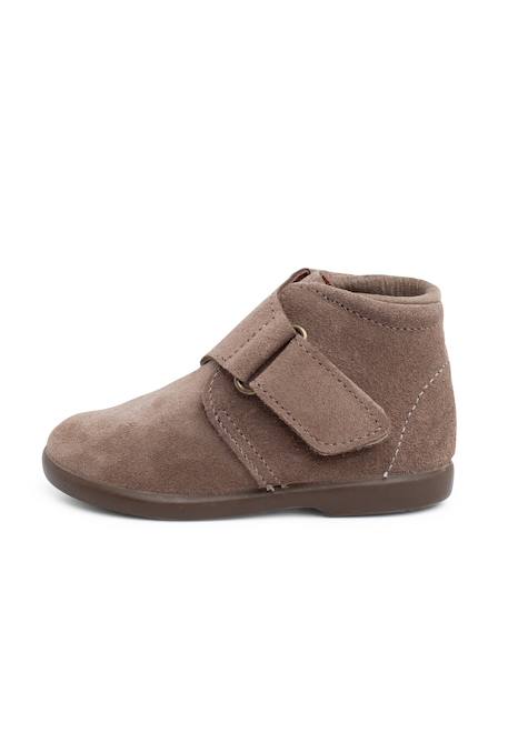 Botte adhérente à sangles croisées fendues Bleu marine+Gris+Taupe 14 - vertbaudet enfant 