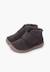 Botte avec col en laine d'agneau et sangle d'enfilage Gris+Rose+Taupe 4 - vertbaudet enfant 