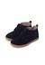 Bottes en suéde avec large bande adhésive Bleu marine+Gris+Taupe 4 - vertbaudet enfant 