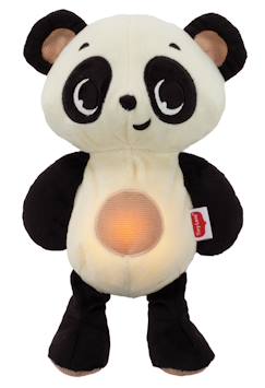 Linge de maison et décoration-Décoration-Tiny love peluche veilleuse snuggly buddy panda