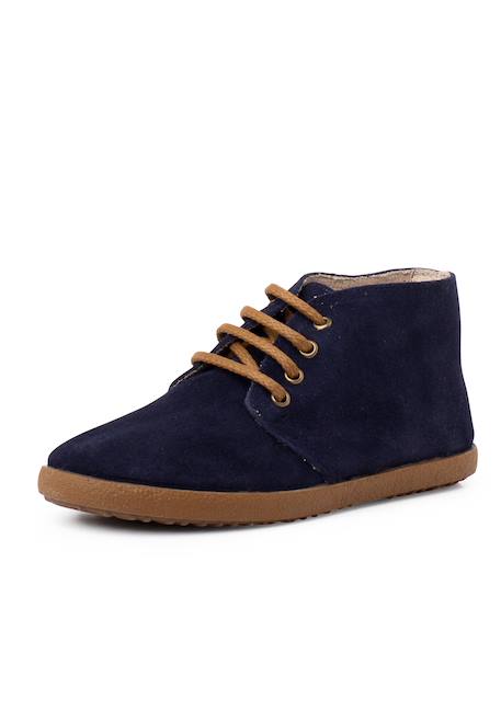 Botte fendue style safari contrasté Bleu marine+Gris+Taupe 2 - vertbaudet enfant 