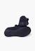 Chaussures babies bride froncée et nœud pour fille Bleu marine+Gris+Rose+Sable 3 - vertbaudet enfant 