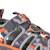 Sandales synthétique jaime Gris / orange 2 - vertbaudet enfant 