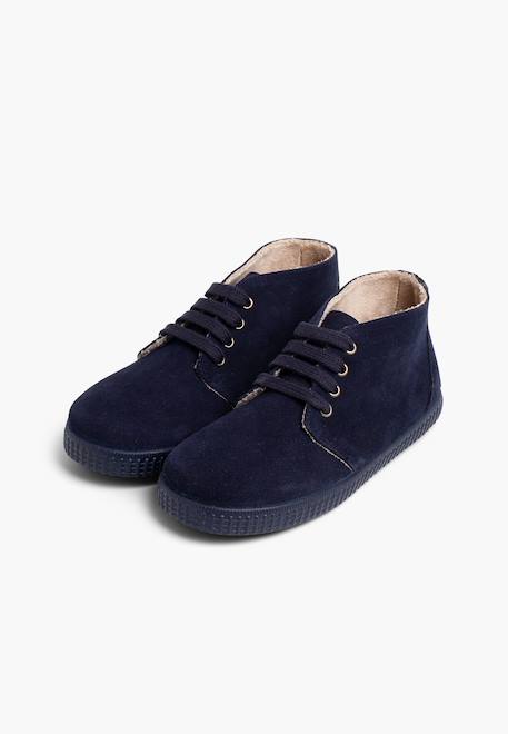 Bottes fourrées pour enfant à lacets Bleu+Bleu marine+Bordeaux+Camel+Taupe+Vert 10 - vertbaudet enfant 