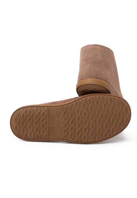 Botte fendue style safari contrasté Bleu marine+Gris+Taupe 15 - vertbaudet enfant 