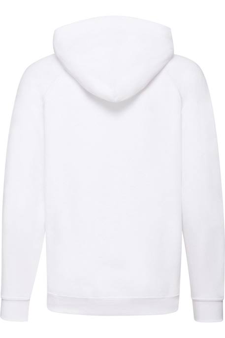 Sweat à capuche coton Blanc+Bleu roi+Gris chiné+Noir 2 - vertbaudet enfant 