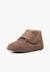 Bottines à brides larges adhérentes en fourrure Bleu+Bleu marine+Camel+Gris+Rose+Taupe 32 - vertbaudet enfant 