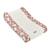 Housse de matelas à langer en coton sofalange Rose épanouie 1 - vertbaudet enfant 