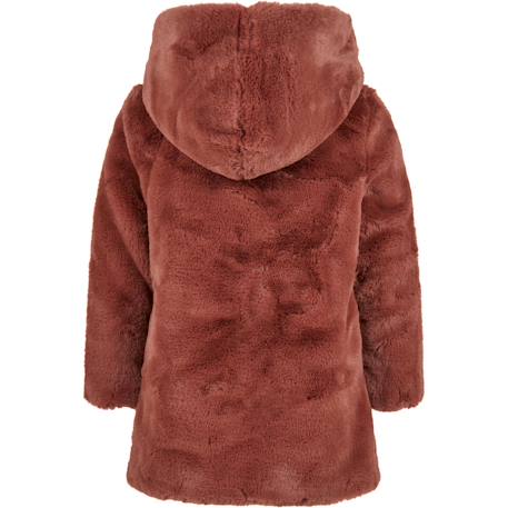 Manteau synthétique Noir+Rose foncé 6 - vertbaudet enfant 