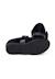 Velours chaussures babies large bracelet en cuir verni Noir+Rose pâle 3 - vertbaudet enfant 