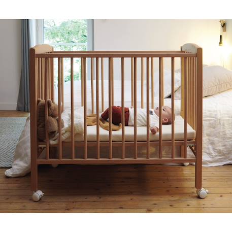 Matelas cododo 50x83 cm coton pour berceau - déhoussable Beige 4 - vertbaudet enfant 