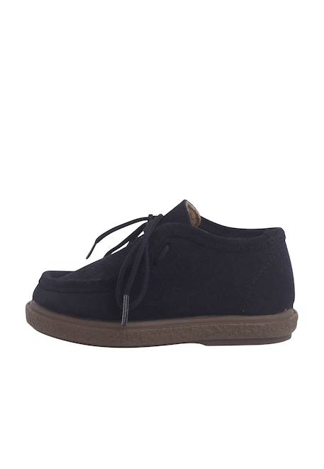 Chaussures derbies premiers pas Bleu marine+Camel+Gris 1 - vertbaudet enfant 