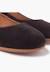 Ballerines plates en suède pour filles s Bordeaux+Gris foncé+Taupe 12 - vertbaudet enfant 