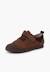 Baskets avec fermeture adhérente et laçage élastique Camel+Gris 2 - vertbaudet enfant 