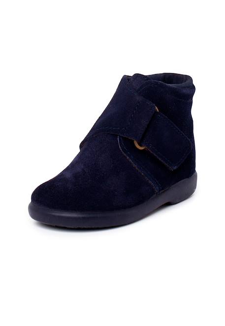 Botte adhérente à sangles croisées fendues Bleu marine+Gris+Taupe 2 - vertbaudet enfant 