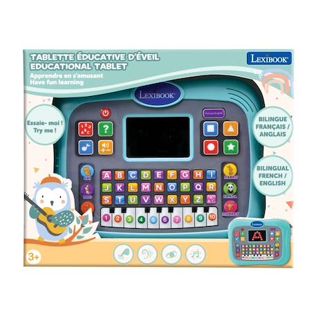 Tablette éducative enfant bilingue anglais français parlante MULTICOLORE 4 - vertbaudet enfant 