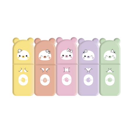 Surligneurs mini x5 MULTICOLORE 2 - vertbaudet enfant 