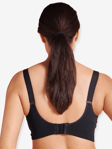 Soutien-gorge rembourré grossesse et allaitement sans coutures Carri-gel noir 3 - vertbaudet enfant 