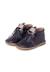 Bottines en cuir à lacets monkey face Bleu marine+Couleur cuir+Marron 4 - vertbaudet enfant 