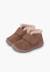 Botte avec col en laine d'agneau et sangle d'enfilage Gris+Rose+Taupe 16 - vertbaudet enfant 