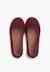 Ballerines plates en suède pour filles s Bordeaux+Gris foncé+Taupe 5 - vertbaudet enfant 