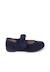 Chaussures babies bride froncée et nœud pour fille Bleu marine+Gris+Rose+Sable 1 - vertbaudet enfant 