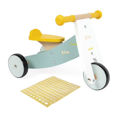 Tricycle en bois personnalisable Multicolore 6 - vertbaudet enfant 