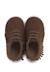 Bottes frangées à lacets premiers pas Bleu marine+Gris+Marron+Rose+Taupe 29 - vertbaudet enfant 