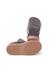 Bottes en velours côtelé et suéde avec doublure en peau de mouton Gris+Taupe 3 - vertbaudet enfant 