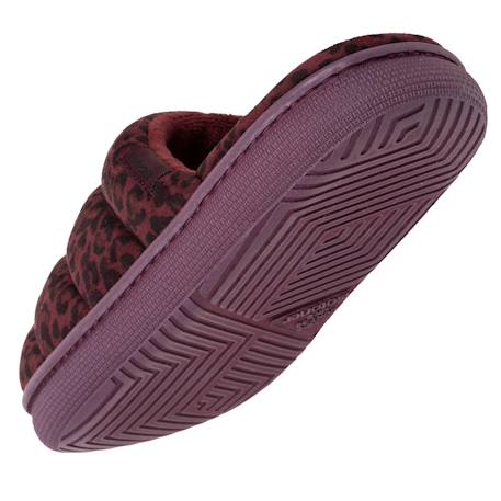 Chaussons mules velours semelle bloup xtra confort Blush+Ivoire+Léopard bordeaux+Multicolor 17 - vertbaudet enfant 