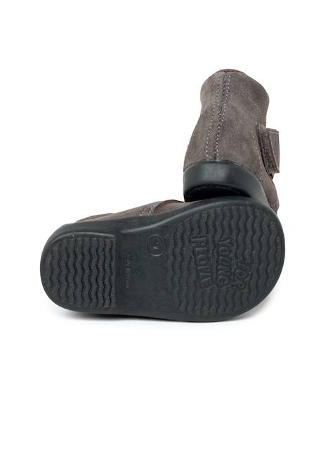 Botte adhérente à sangles croisées fendues Bleu marine+Gris+Taupe 9 - vertbaudet enfant 