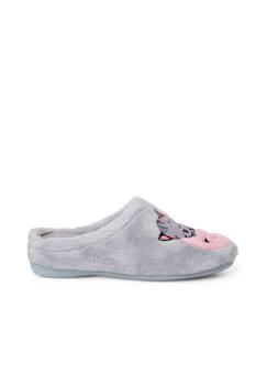 Chaussures-Chaussons type sabot chat et lune