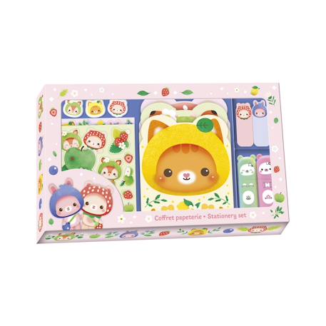 Coffret papeterie complet MULTICOLORE 1 - vertbaudet enfant 