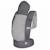 Porte-bébé CARRYBEE ergonomique 3 mois à 20 kg, léger, portage physiologique, capuche sieste, sortie gris Gris 4 - vertbaudet enfant 