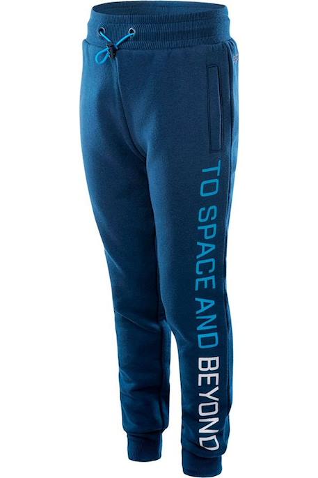 Pantalon de jogging coton royce Bleu sarcelle foncé 4 - vertbaudet enfant 