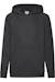 Sweat à capuche coton Blanc+Bleu roi+Gris chiné+Noir 7 - vertbaudet enfant 