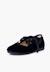 Chaussures babies velours avec nœud gros-grain filles Beige+Bleu de france+Bleu marine+Bordeaux+Gris+Noir+Rose pâle+Vert 14 - vertbaudet enfant 