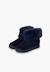 Bottes à col roulé en fourrure pour fille Bleu marine+Gris+Rose+Taupe 4 - vertbaudet enfant 