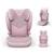 Siège Auto Kinderkraft JUNIOR FIX 2 PLUS 100-150 cm avec ISOFIX, H-GUARD, SPS, AIR FLOW et Appuie-Tête Réglable Black+Green+Grey+Pink 19 - vertbaudet enfant 