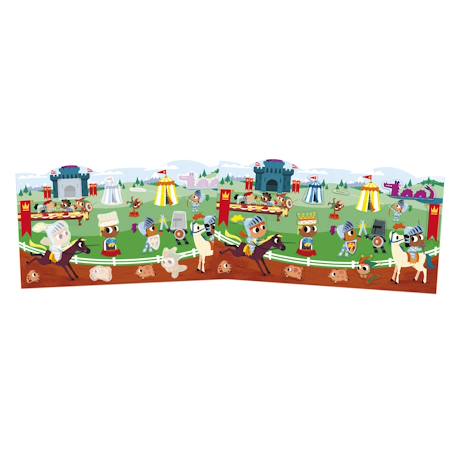 Stickers les aventuriers dès 18 mois MULTICOLORE 2 - vertbaudet enfant 