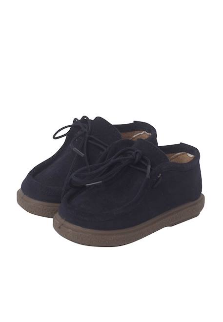 Chaussures derbies premiers pas Bleu marine+Camel+Gris 4 - vertbaudet enfant 