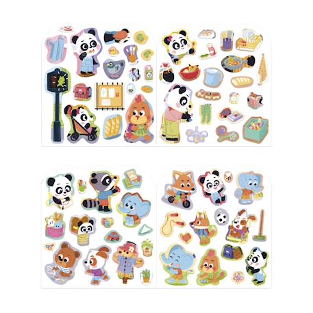 Stickers la journée  dès 18 mois MULTICOLORE 3 - vertbaudet enfant 