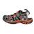 Sandales synthétique jaime Gris / orange 3 - vertbaudet enfant 