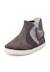 Botte élastique latérale avec coeur Gris+Rose 2 - vertbaudet enfant 